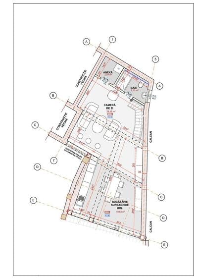 Teren ultracentral cu proiect si aut. de construcție–oportunitate rara