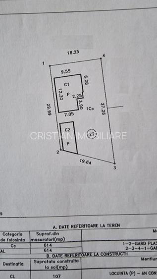 Vila P+M constructie 2020, pretabila doua famiili, teren 620 mp, Cazasu - 17