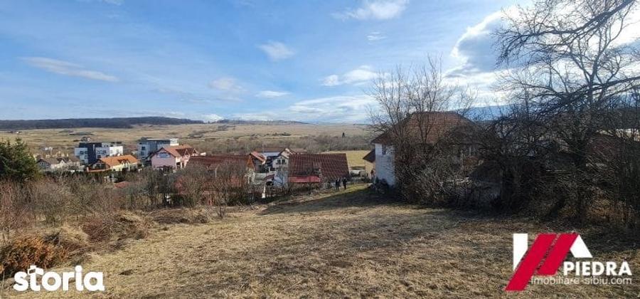 Vand teren situat in Cisnadie, ideal pentru o casa individuala
