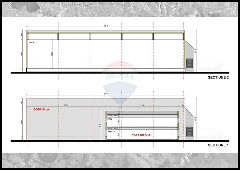 Teren 2Ha  Drumul Intre Tarlale - A2, pretabil hale + birou (Glina)