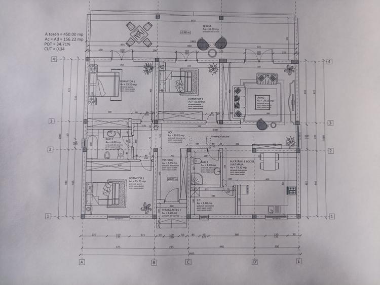 Casă individuală 4 camere, 168 mp, teren 900 mp – Balotesti-Săftica