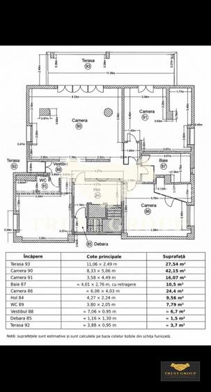 Apartament 4 camere Herastrau 165mp | Terasa | Loc de parcare - 1