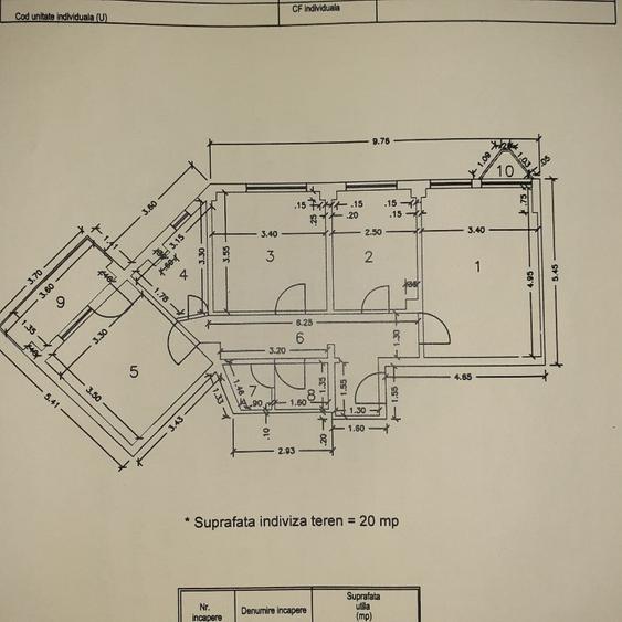 Vând apartament cu 3 camere în Slobozia