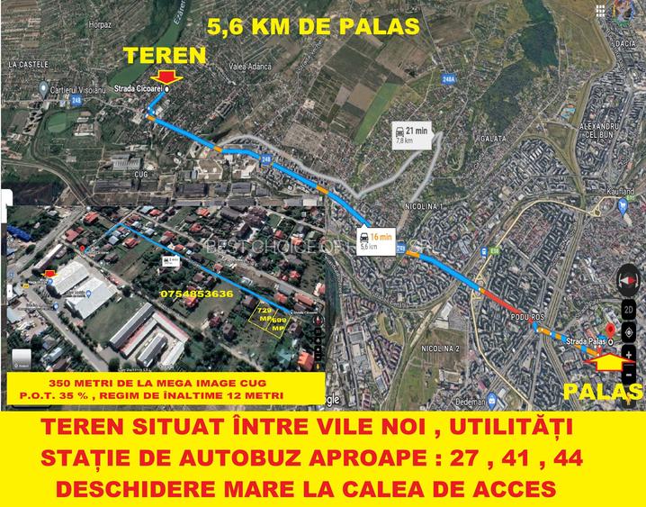 Capat C.U.G. 1500 mp , full , descchidere dubla la doua strazi , locatie rara - 2