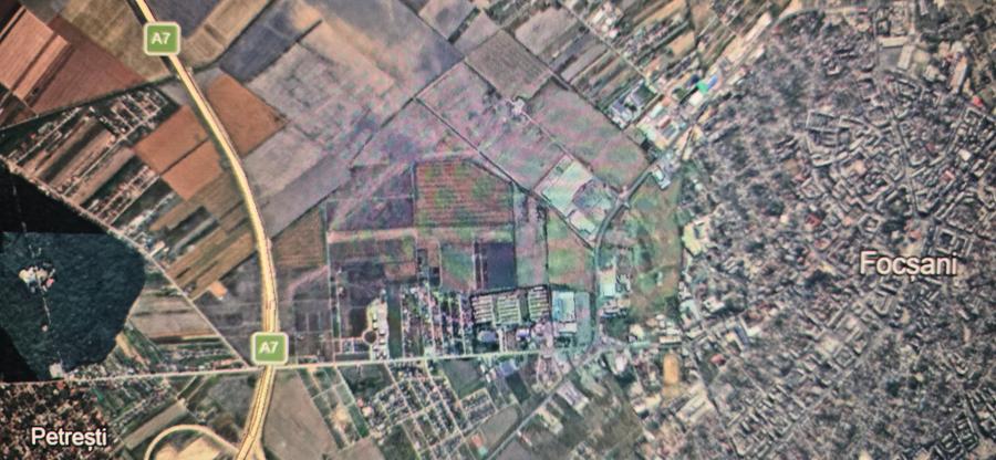 Teren constructii de vanzare 3400 mp, Focsani, cu PUZ aprobat P+3