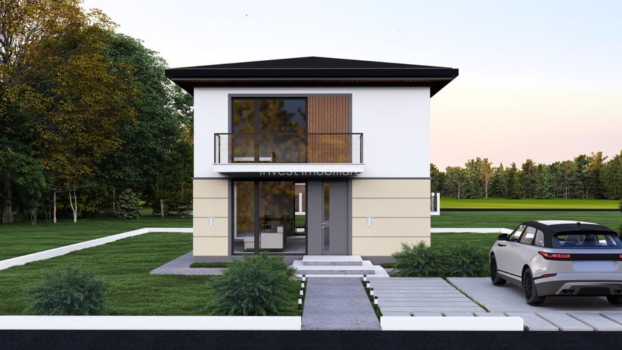 CASA INDIVIDUALA , 4 CAMERE, 2 BAI, 500 mp teren, MOLDOVA MALL - 4