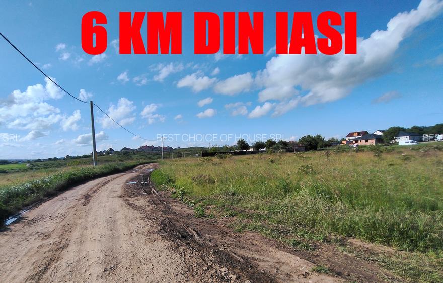 Bucium, 630 mp , 16000 euro,NUMAI 6 km din Iași, ZONĂ SUPERBĂ!!!P+2.P.OT. 30 % - 3