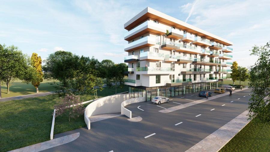UNIVERSITATE -CAMPUS ! BLOC NOU , STUDIO LUX ,55mp,bloc cărămidă, fatada ventil