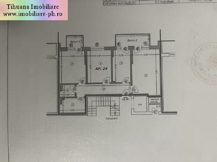 Apartament 3 camere de vanzare:MRS Residence-(Smart),mobilat si utilat