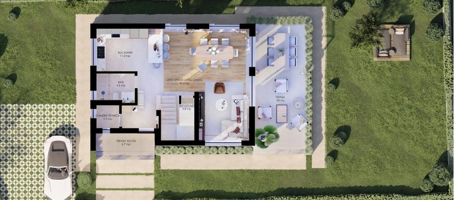 COMPLEX REZIDENTIAL EXCLUSIVIST IN CORBEANCA/ VILE INDIVIDUALE " LA CHEIE "