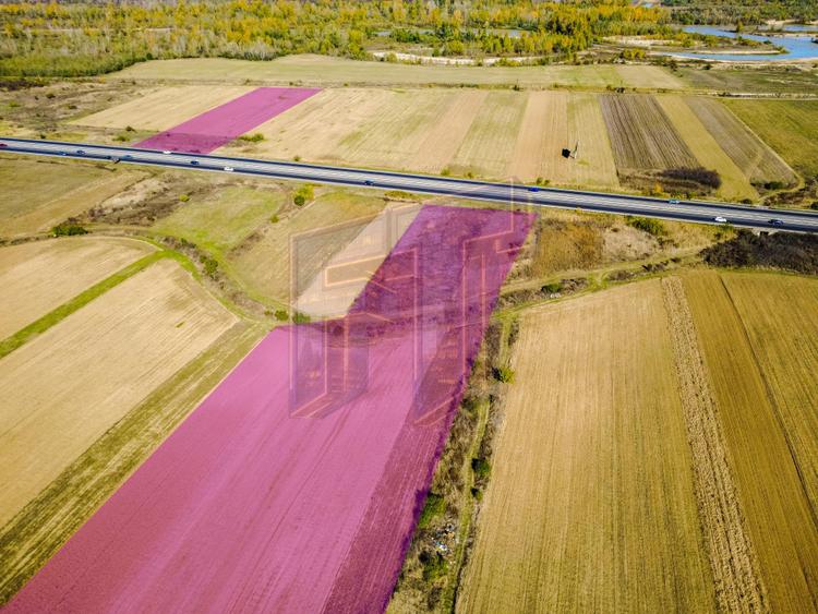 Terenuri industriale cu deschidere la A1, km 64 – Jugureni, Dâmbovița