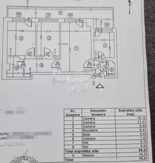 3 camere, 1/10, 76mp, anvelopat-Gorjului-Veteranilor - 9