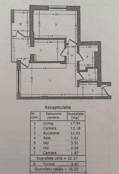 Apartament 2 camere | Complex Grav Via Bucuresti