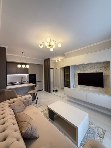 VANZARE APARTAMENT 2 CAMERE COMPARTIMENTARE MODERNA-BALCON LA PARTER