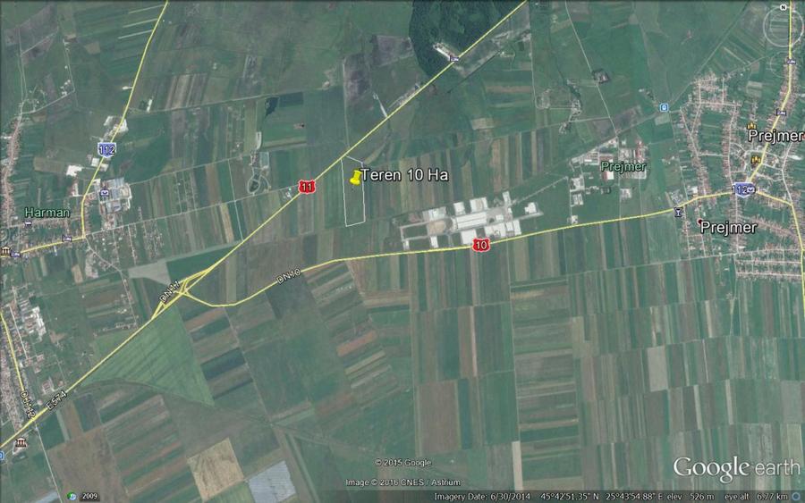 Teren intravilan constructii Brasov Prejmer DN 11, constructii, industrial