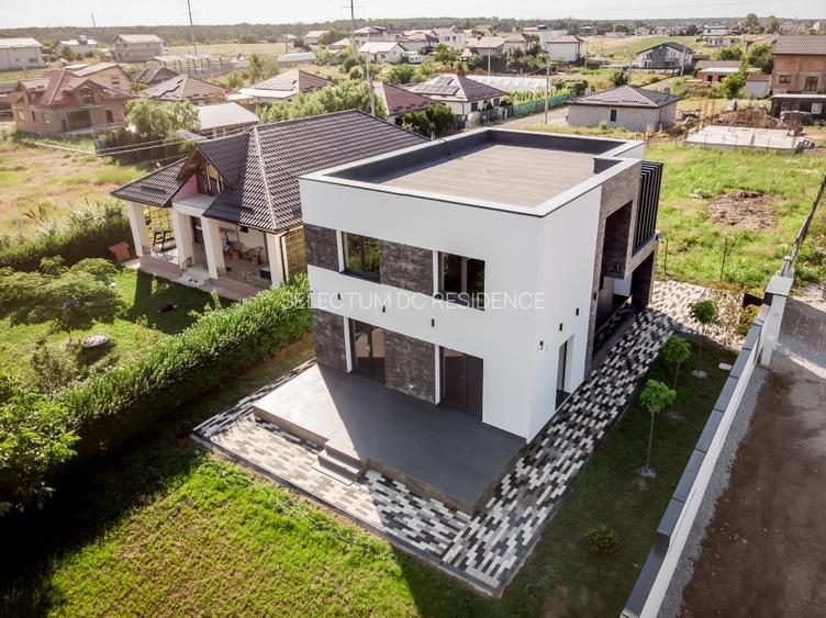 VILA INDIVIDUALĂ / P+1E / CURTE 500 MP / CURTE 330 MP / LUX / Branesti / 2025 - 12
