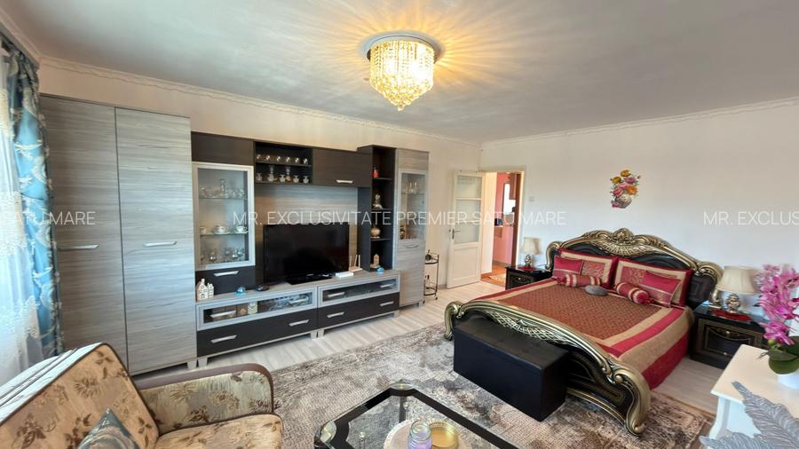 Apartament 2 camere MV2 Etaj IV, Str. Decebal – Carei - Zona Kaufland