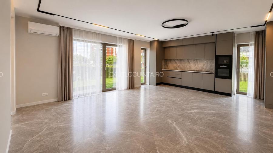 3 Camere | Băneasa | 90 mp | Gradină 106 mp | Prima închiriere | Parter - 2