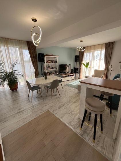 Casa individuala | Curte generoasa | Tunari | Teren 321 mp | Mobilata complet
