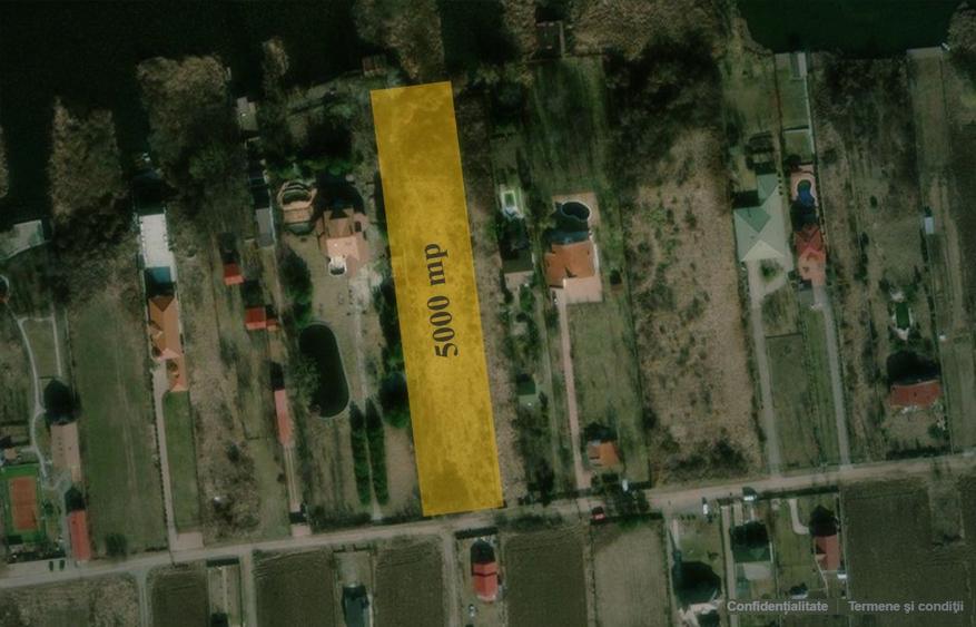 Teren excepțional la Lacul Snagov – 5.000 mp cu deschidere la lac