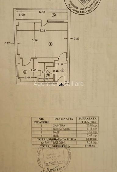 Garsoniera Iancului - 650 m de Metrou Piata Iancului - Comision 0% - 10