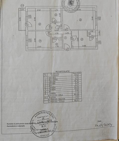 3 camere, Calea Rahovei, Oltina, 68 mp, 2 bai, te poti muta