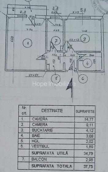 Brancoveanu-Huedin-Apartament de 2 camere-decomandat - 6