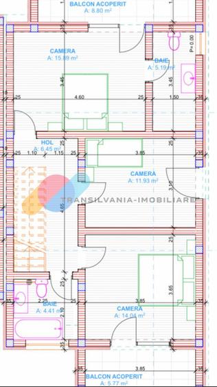 Duplex modern, 4 camere, 185mp-Dezmir
