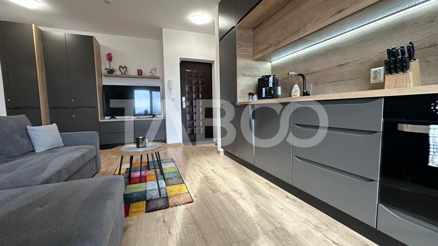 Apartament 2 camere bloc cu lift loc de parcare balcon Turnisor Sibiu