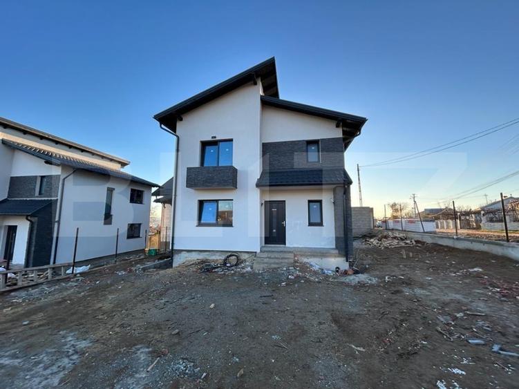 Casa moderna individuala, 100 mp utili, zona Burdujeni