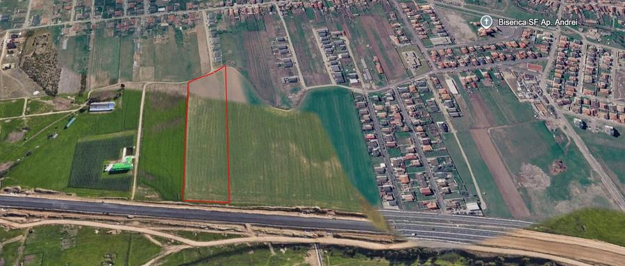 Teren intravilan de vanzare in Santandrei, rezidential sau industrial la Centura
