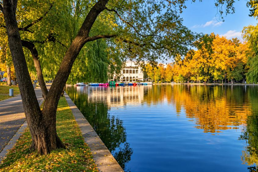 Apartament deosebit cu vedere spre Lacul Chios | Parcul Central