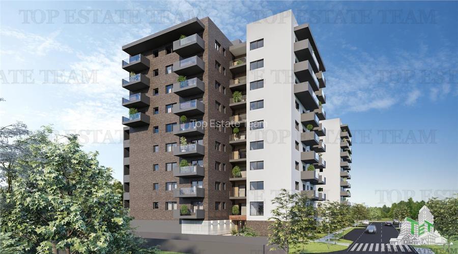 Apartament 2 camere intr-un bloc nou, modern, 62mp utili + balcon,  la 15 minute - 5