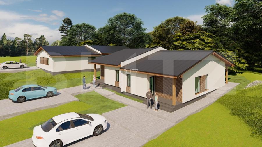 Duplex, 73mp, Valea Budacului, 125000, semifinisat - 2