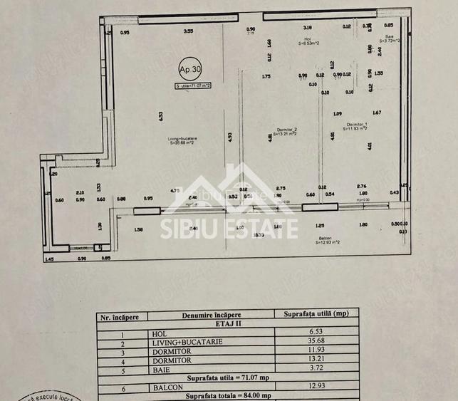 Apartament 3 camere  City Residence Sibiu - 8