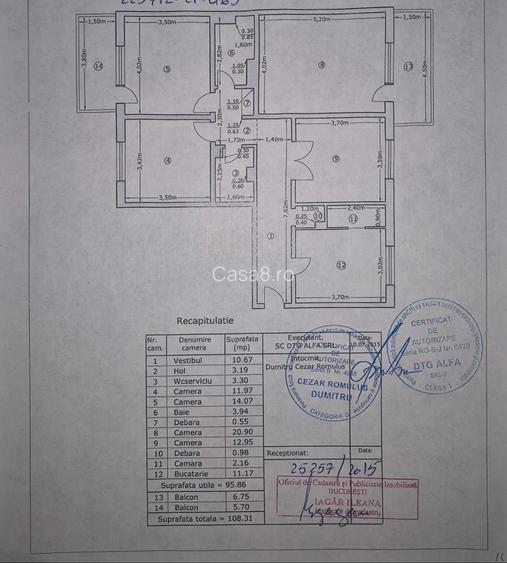 Apartment 4 camere de vanzare | Sebastian- Salaj | 109mp - 21