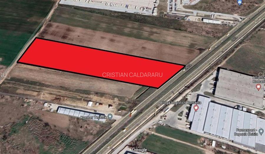Vanzare teren industrial Chitila - Centura - Rudeni, Ilfov