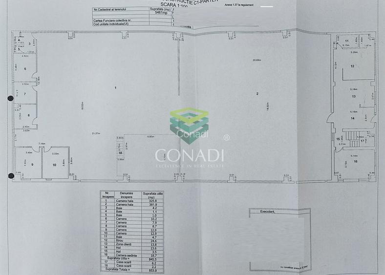 Zona DNCB Clinceni De inchiriat Hala C1 - 1