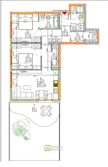 De vanzare apartament 3 camere ARED AFI