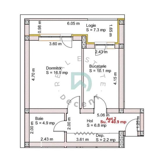 Garsoniera cu gradina proprie 48 mp - SELIMBAR