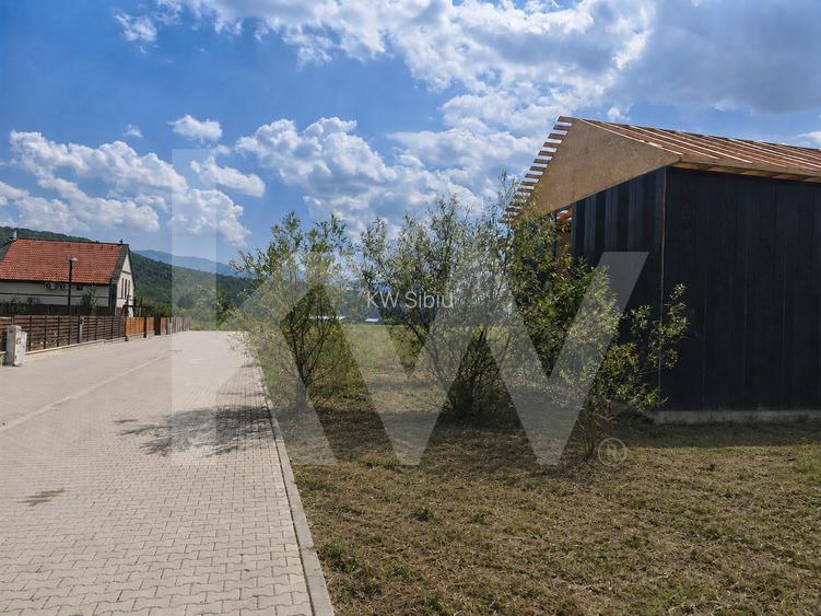 Vânzare urgentă: teren 470 mp și locuință P+E în construcție, Tălmaciu - 2