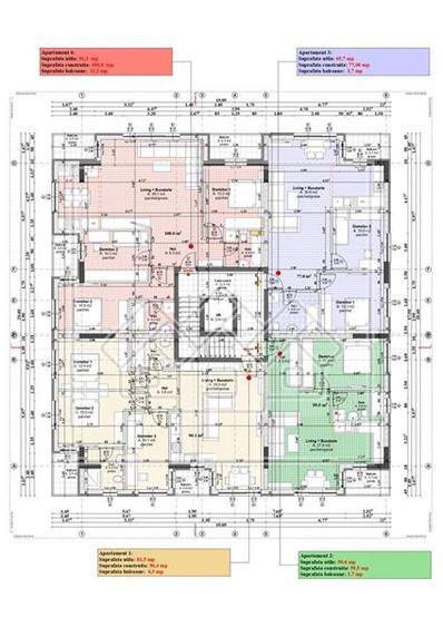 Apartament 2 camere, balcon - Doamna Stanca - nou,finisat la cheie