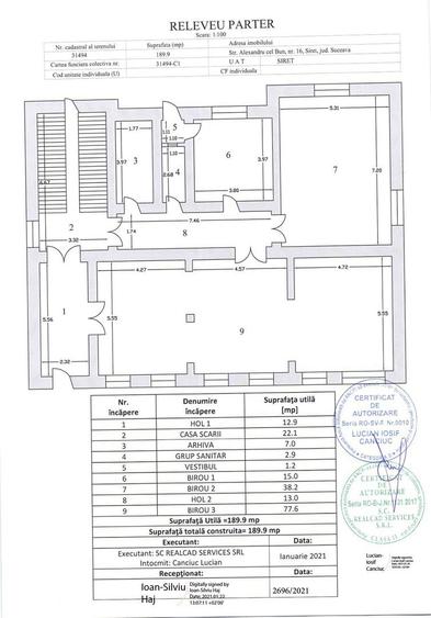 VÂNZARE - SPAȚIU COMERCIAL, CLĂDIRE INTERBELICĂ, CENTRU SIRET