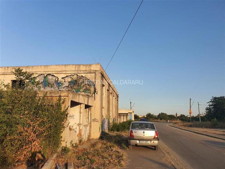 Vanzare depozit/hala/spatiu industrial/platforma betonata Giulesti -  Chitila Tr - 8