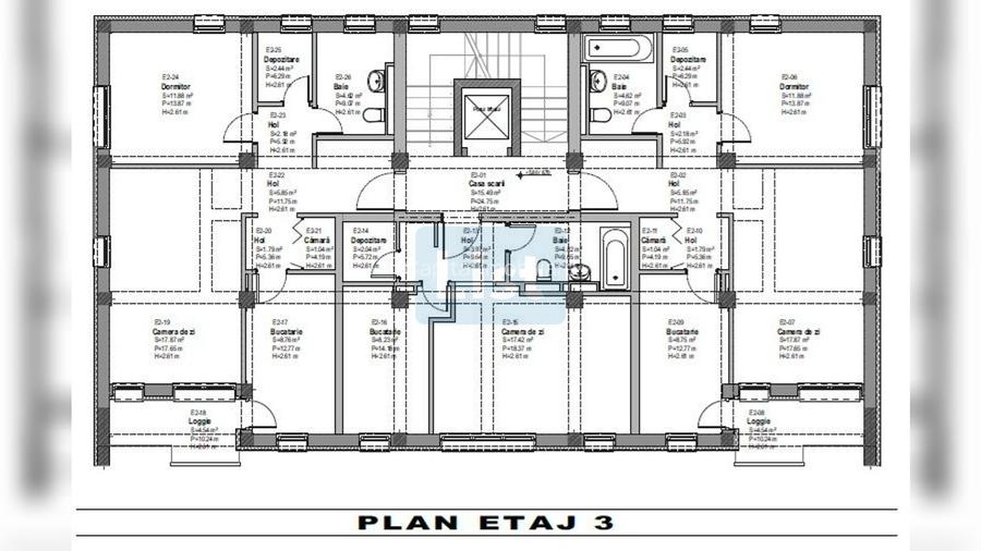 APARTAMENT CU O CAMERA BLOC NOU - 15