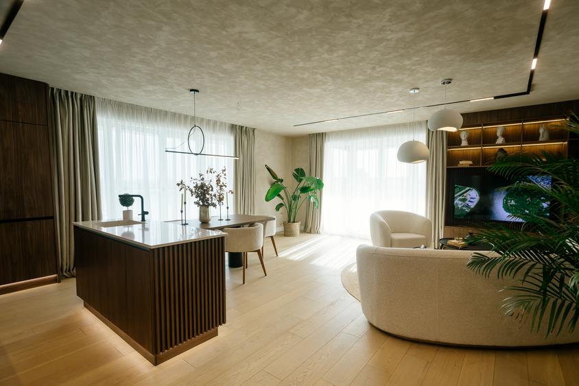 Penthouse pe malul lacului-184mp - Lebada Lake Residence+ 2 parcari in subteran