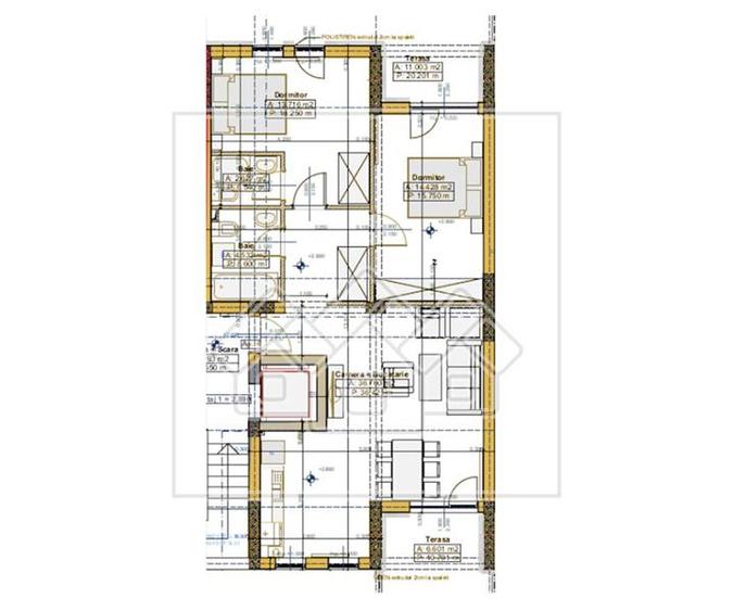 Apartament 3 camere, 2 bai, 2 terase, mobilat si utilat confort lux