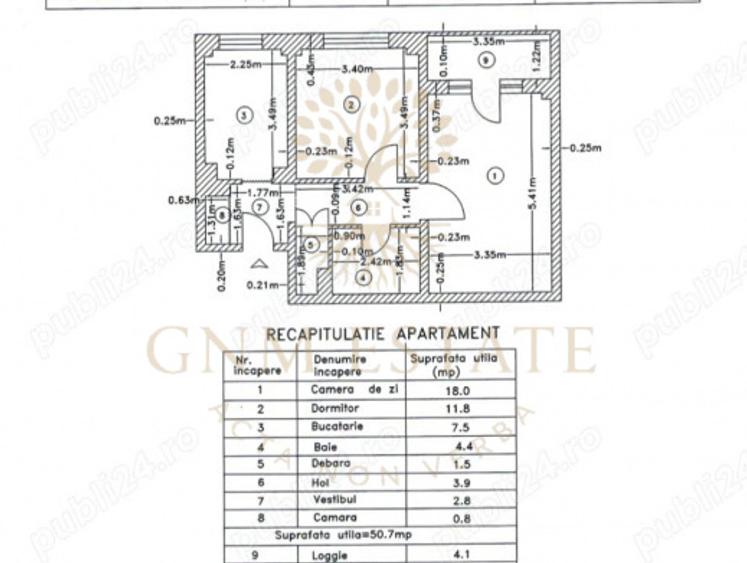 2 Camere Decomandat Zona Crangasi
