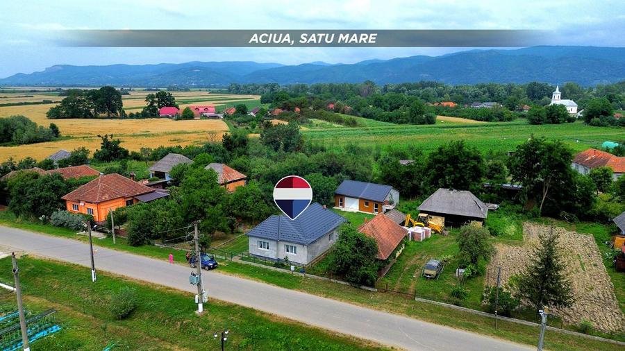 Gospodarie moderna completa de vanzare in Aciua, jud. Satu Mare