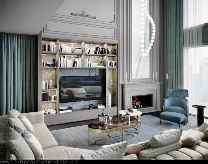 Cloud9 Residence | PENTHOUSE RAFINAT 800 mp cu 4 locuri parcare |